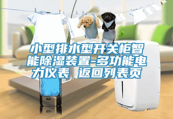 亚洲乱码一区二区三区 小型排水型开关柜智能除湿装置-多功能电力仪表 返回列表页