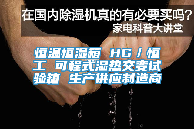 亚洲欧美一级特黄大片 恒温恒湿箱 HG／恒工 可程式湿热交变试验箱 生产供应制造商