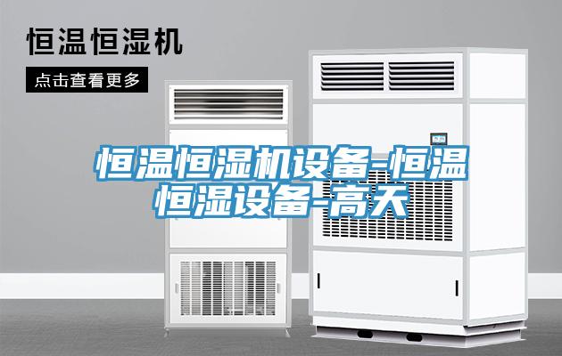 亚洲乱码一区二区三区 恒温恒湿机设备-恒温恒湿设备-高天