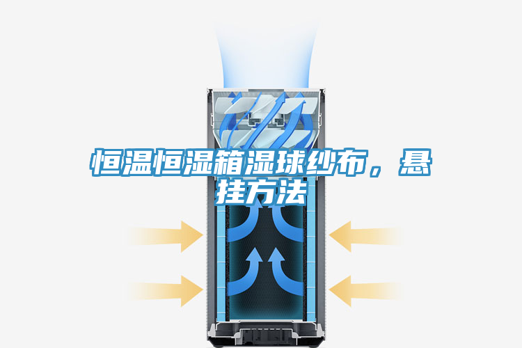 亚洲欧美一级特黄大片 恒温恒湿箱湿球纱布，悬挂方法