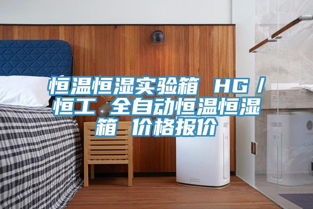 亚洲欧美一级特黄大片 恒温恒湿实验箱 HG／恒工 全自动恒温恒湿箱 价格报价
