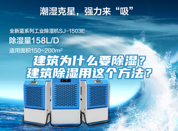 亚洲人成综合第一网站 建筑为什么要除湿？建筑除湿用这个方法？