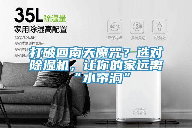 亚洲人成综合第一网站 打破回南天魔咒？选对除湿机，让你的家远离“水帘洞”