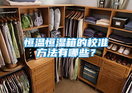 亚洲人成综合第一网站 恒温恒湿箱的校准方法有哪些？