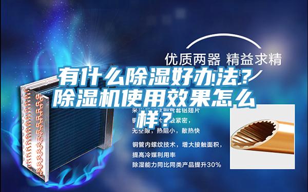 亚洲人成综合第一网站 有什么除湿好办法？除湿机使用效果怎么样？