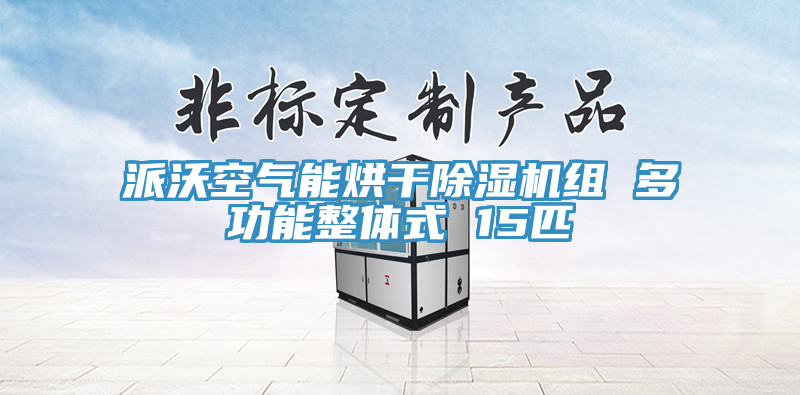 亚洲人成综合第一网站 派沃空气能烘干除湿机组 多功能整体式 15匹