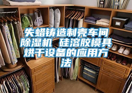 亚洲乱码一区二区三区 失蜡铸造制壳车间除湿机 硅溶胶模具烘干设备的应用方法