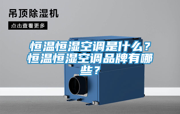 亚洲乱码一区二区三区 恒温恒湿空调是什么？恒温恒湿空调品牌有哪些？