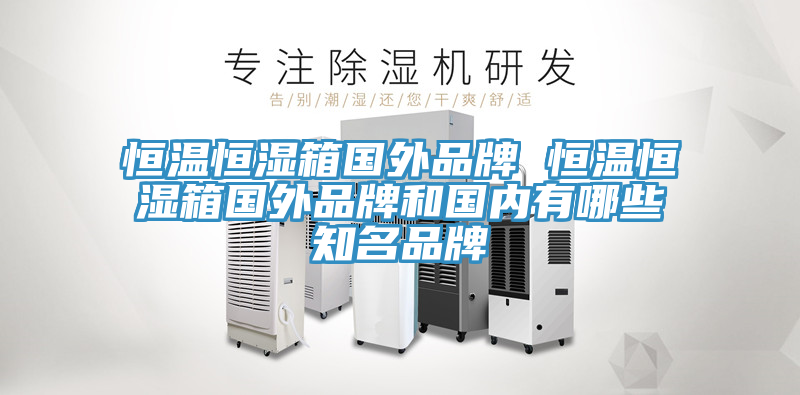 亚洲人成综合第一网站 恒温恒湿箱国外品牌 恒温恒湿箱国外品牌和国内有哪些知名品牌