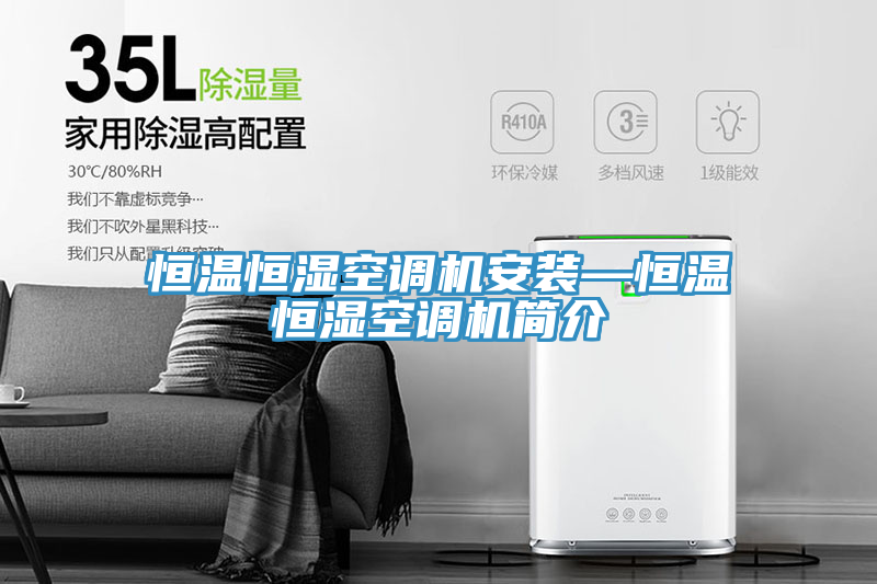 亚洲欧美一级特黄大片 恒温恒湿空调机安装—恒温恒湿空调机简介