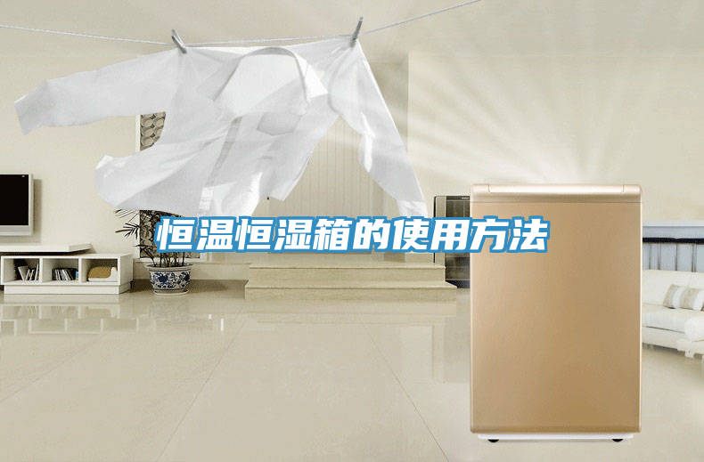 亚洲欧美一级特黄大片 恒温恒湿箱的使用方法