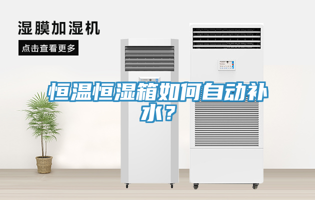 亚洲人成综合第一网站 恒温恒湿箱如何自动补水？