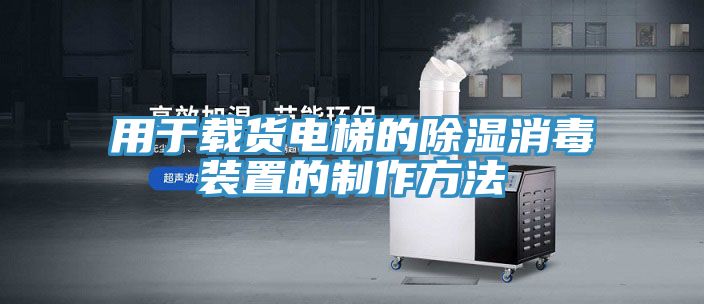 亚洲人成综合第一网站 用于载货电梯的除湿消毒装置的制作方法