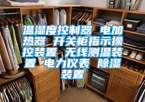 温湿度控制器 电加热器 开关柜指示操控装置 无线测温装置 电力仪表 除湿装置