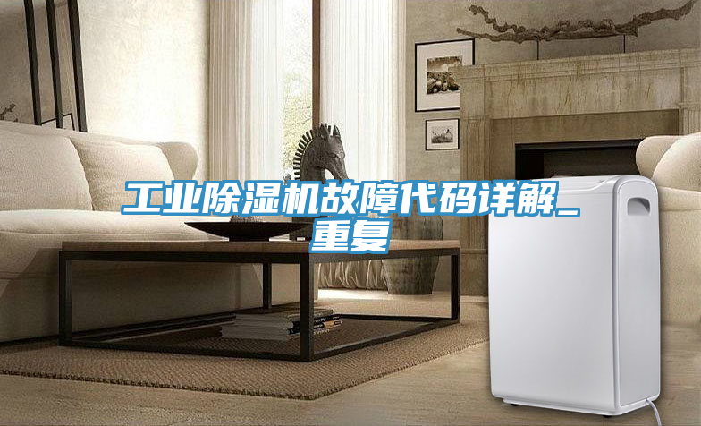 亚洲人成综合第一网站 工业除湿机故障代码详解_重复