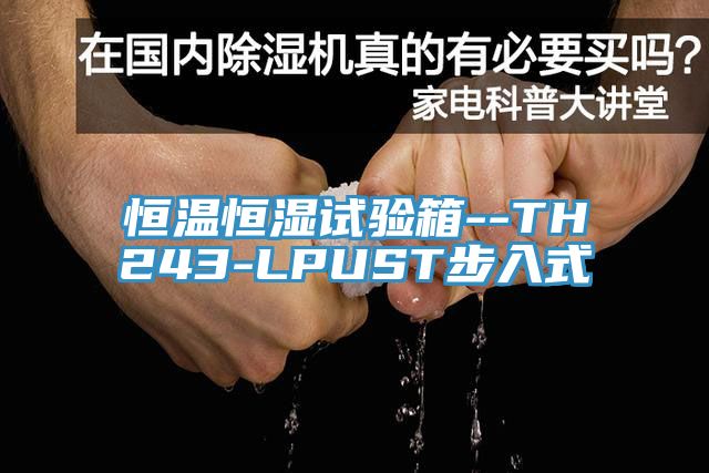 亚洲欧美一级特黄大片 恒温恒湿试验箱--TH243-LPUST步入式