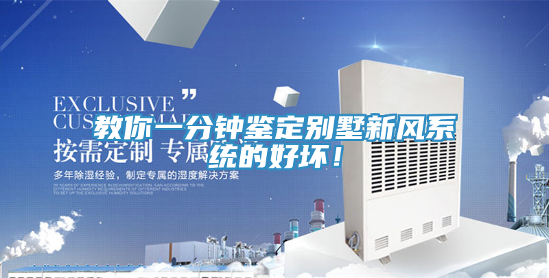 亚洲人成综合第一网站 教你一分钟鉴定别墅新风系统的好坏！