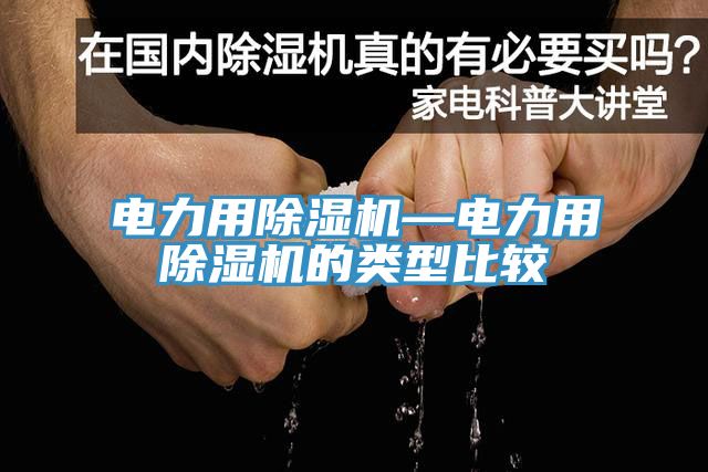 亚洲人成综合第一网站 电力用除湿机—电力用除湿机的类型比较