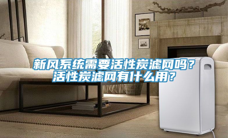 亚洲欧美一级特黄大片 新风系统需要活性炭滤网吗？活性炭滤网有什么用？