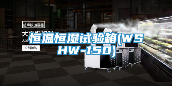 亚洲人成综合第一网站 恒温恒湿试验箱(WSHW-150)