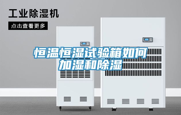 亚洲乱码一区二区三区 恒温恒湿试验箱如何加湿和除湿