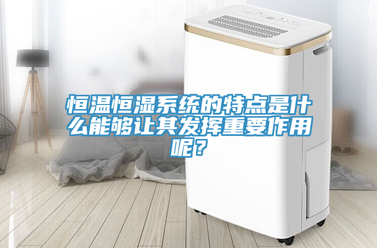 亚洲人成综合第一网站 恒温恒湿系统的特点是什么能够让其发挥重要作用呢？