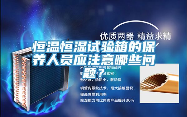 亚洲乱码一区二区三区 恒温恒湿试验箱的保养人员应注意哪些问题？