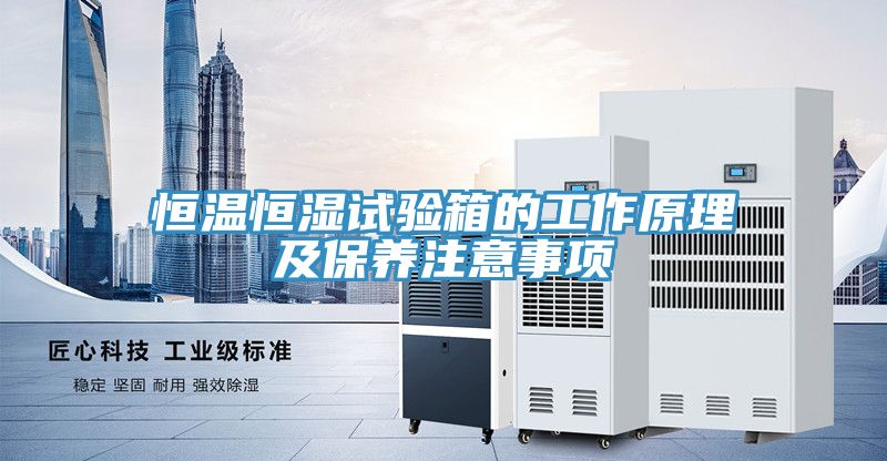 亚洲乱码一区二区三区 恒温恒湿试验箱的工作原理及保养注意事项