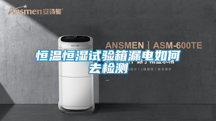 亚洲乱码一区二区三区 恒温恒湿试验箱漏电如何去检测