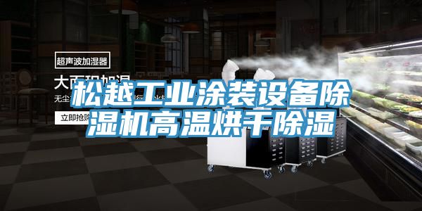 亚洲人成综合第一网站 松越工业涂装设备除湿机高温烘干除湿