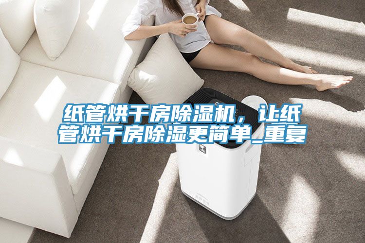 亚洲乱码一区二区三区 纸管烘干房除湿机，让纸管烘干房除湿更简单_重复