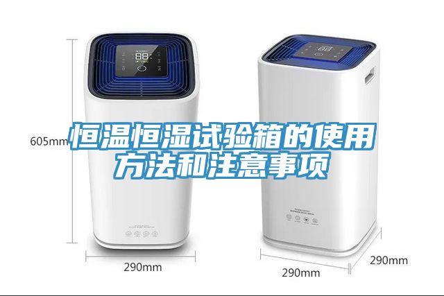 亚洲人成综合第一网站 恒温恒湿试验箱的使用方法和注意事项