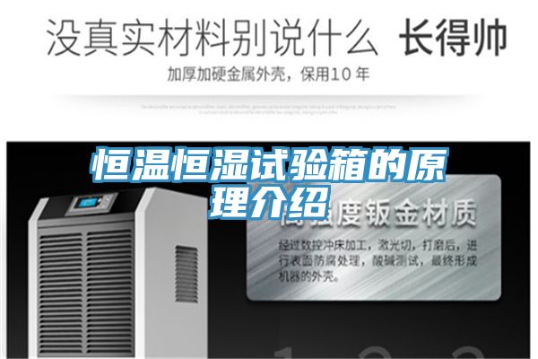 亚洲欧美一级特黄大片 恒温恒湿试验箱的原理介绍