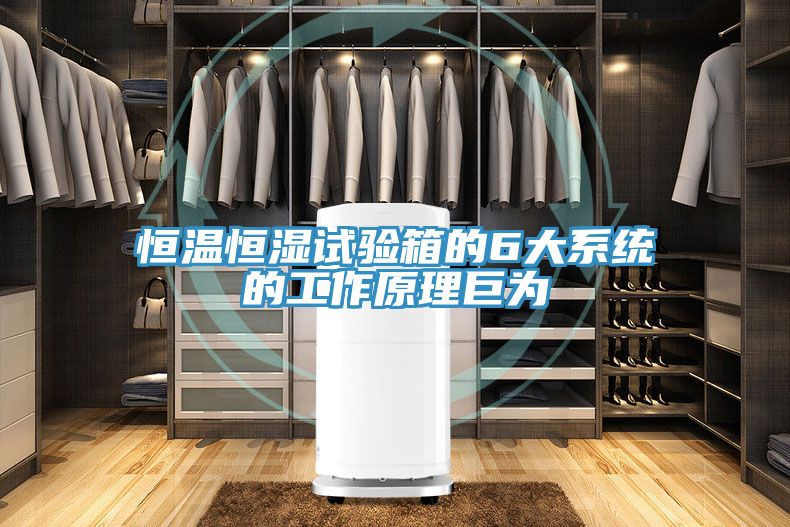 亚洲人成综合第一网站 恒温恒湿试验箱的6大系统的工作原理巨为
