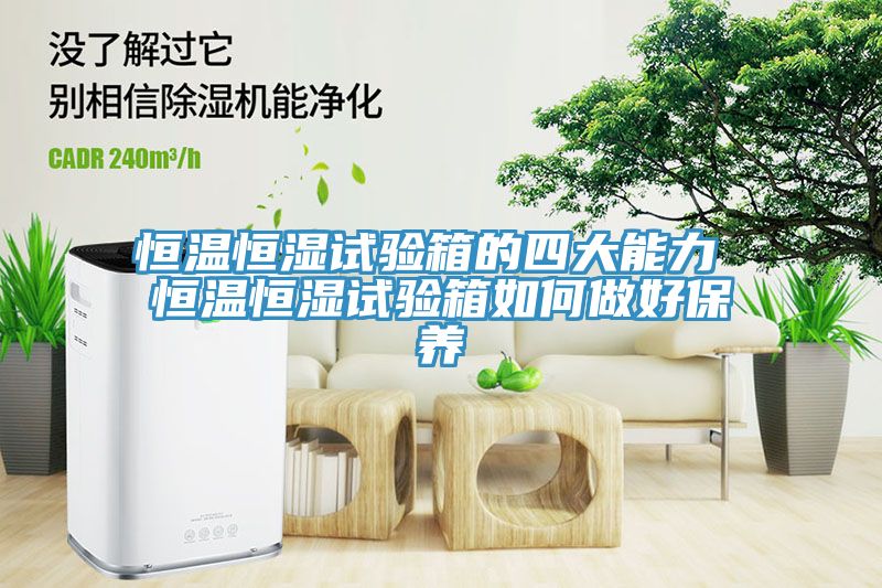 亚洲乱码一区二区三区 恒温恒湿试验箱的四大能力 恒温恒湿试验箱如何做好保养