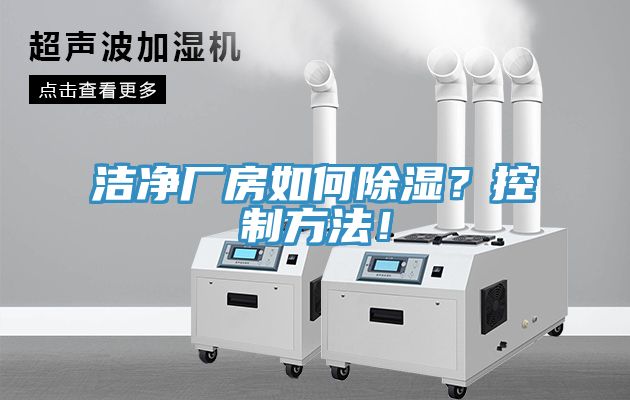 亚洲乱码一区二区三区 洁净厂房如何除湿？控制方法！
