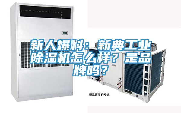 亚洲人成综合第一网站 新人爆料：新典工业除湿机怎么样？是品牌吗？