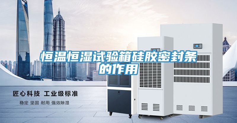 亚洲乱码一区二区三区 恒温恒湿试验箱硅胶密封条的作用