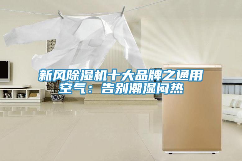 亚洲欧美一级特黄大片 新风除湿机十大品牌之通用空气：告别潮湿闷热