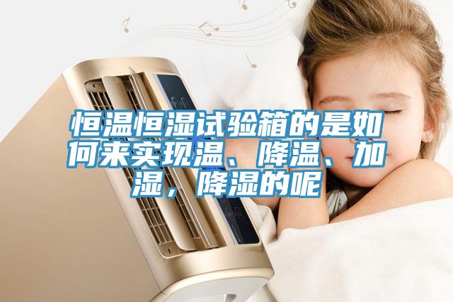 亚洲人成综合第一网站 恒温恒湿试验箱的是如何来实现温、降温、加湿，降湿的呢
