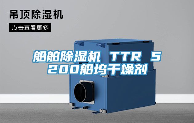 亚洲人成综合第一网站 船舶除湿机 TTR 5200船坞干燥剂