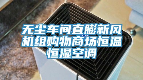 亚洲乱码一区二区三区 无尘车间直膨新风机组购物商场恒温恒湿空调