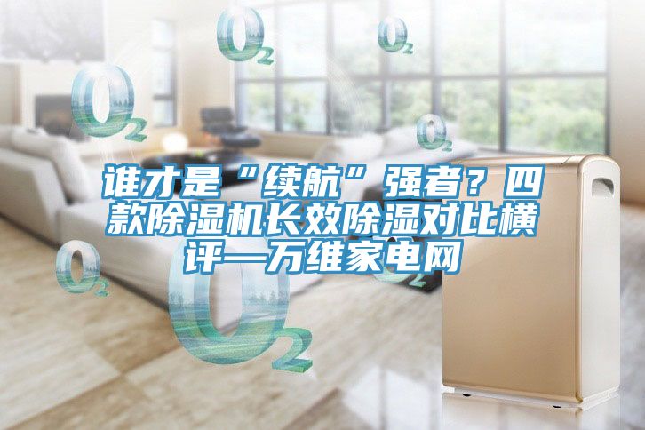 亚洲欧美一级特黄大片 谁才是“续航”强者？四款除湿机长效除湿对比横评—万维家电网