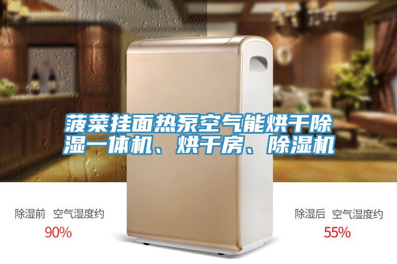 亚洲欧美一级特黄大片 菠菜挂面热泵空气能烘干除湿一体机、烘干房、除湿机