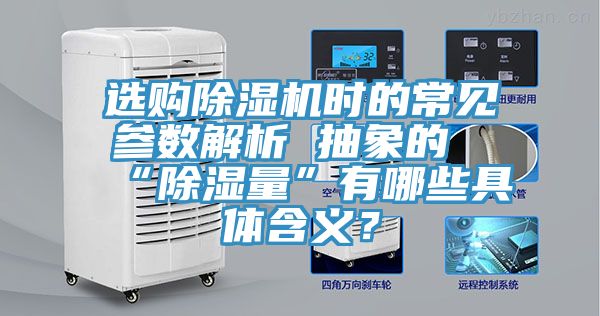 亚洲欧美一级特黄大片 选购除湿机时的常见参数解析 抽象的“除湿量”有哪些具体含义？