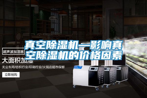 亚洲欧美一级特黄大片 真空除湿机—影响真空除湿机的价格因素
