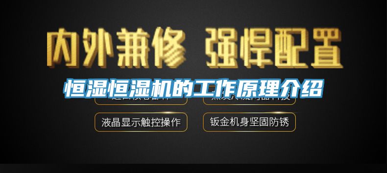 亚洲欧美一级特黄大片 恒湿恒湿机的工作原理介绍