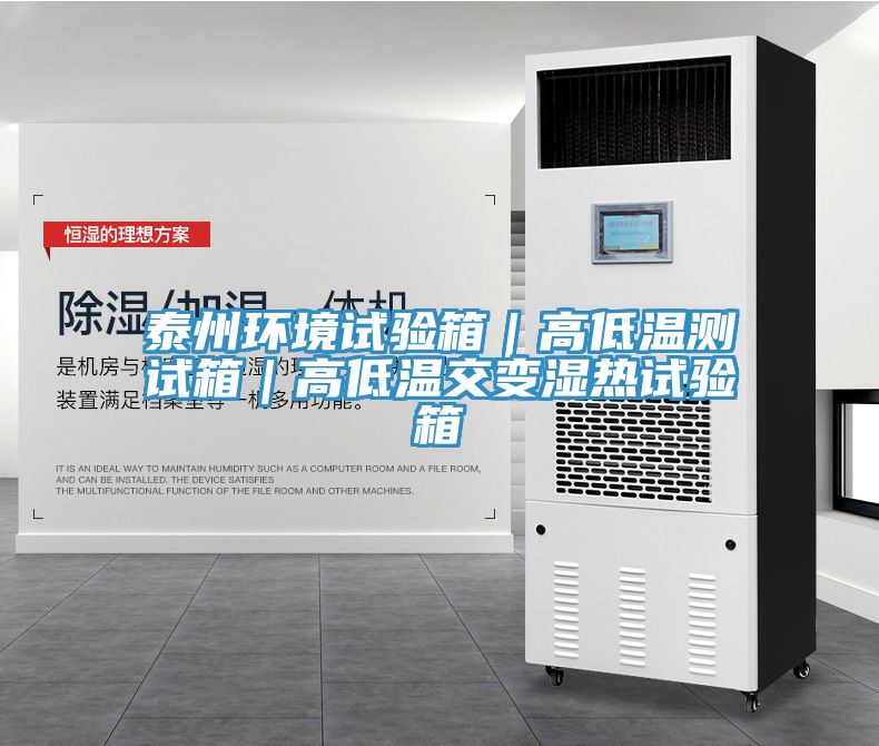 亚洲人成综合第一网站 泰州环境试验箱｜高低温测试箱｜高低温交变湿热试验箱