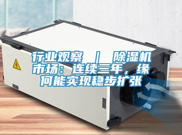 亚洲人成综合第一网站 行业观察 ｜ 除湿机市场：连续三年，缘何能实现稳步扩张