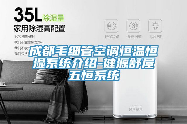 亚洲人成综合第一网站 成都毛细管空调恒温恒湿系统介绍-健源舒屋五恒系统